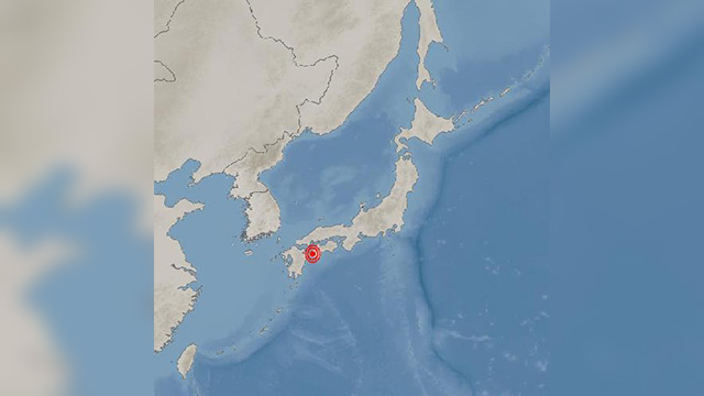 일본 시코쿠 서쪽 해협서 규모 6.6 지진 <br> “원전엔 이상 보고 없어”