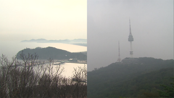 백령도와 서울의 미세먼지 농도가 같은 이유는?