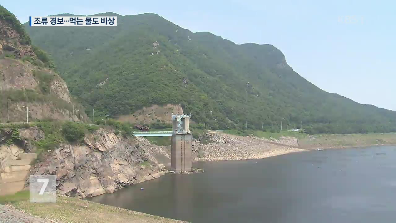 보령호 녹조 ‘관심’ 단계…먹는 물도 비상
