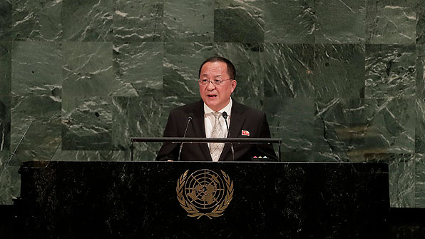 작심하고 트럼프 공격한 北리용호…‘투전꾼·惡통령·정신이상’