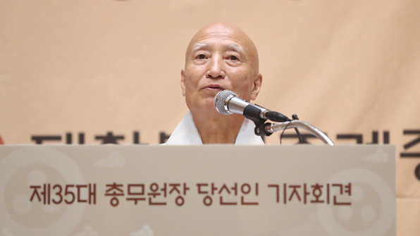 설정 스님 “개인 의혹 풀고, 종단 개혁 나서겠다”