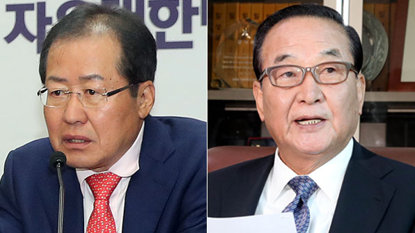홍준표 vs 서청원 ‘네가 나가라’ 전면전…“노욕·폐수” vs “혹세무민”