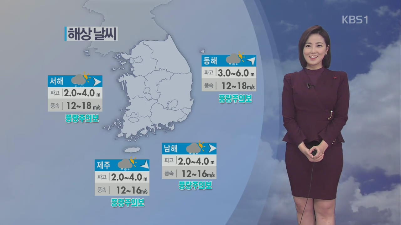 전국 매서운 추위…울릉도·독도 최고 10cm 눈