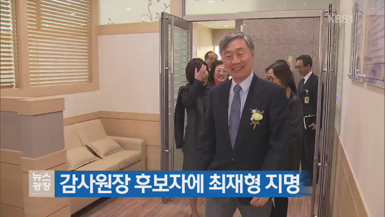 감사원장 후보자에 최재형 지명