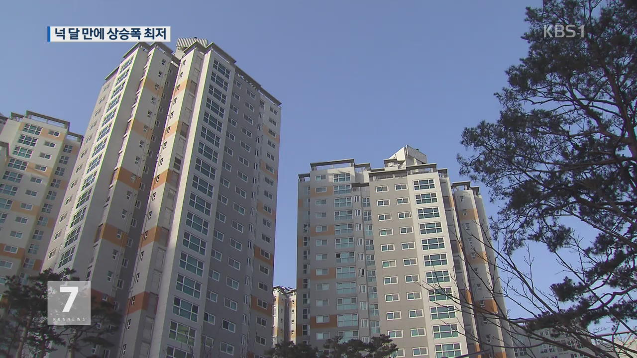 정부 규제에 서울 아파트값 상승폭 둔화…분양권 거래도 급감