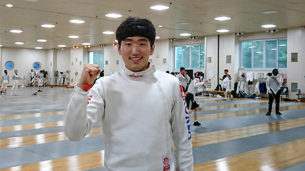 펜싱 박상영, 실업팀 입단해 첫 국내대회서 개인전 우승