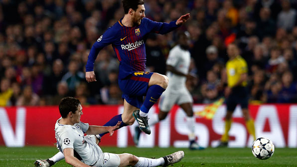 ‘메시 2골 1도움’ 바르사, 첼시 꺾고 UEFA 챔스리그 8강 진출