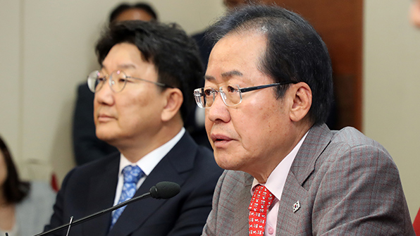 홍준표 “남북 정상회담, 북한 정권의 호흡기가 돼선 안돼”
