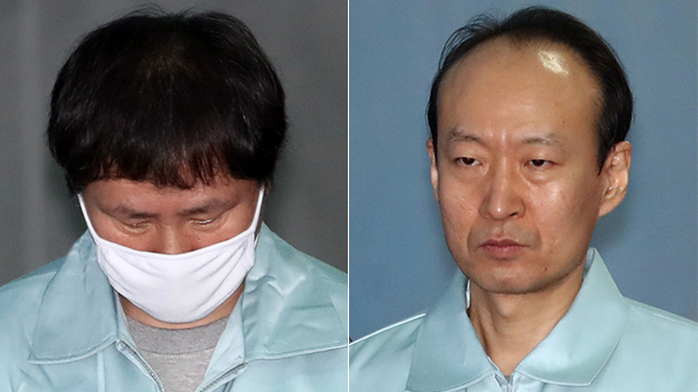 ‘국정원 특활비’ 안봉근·이재만 보석 석방
