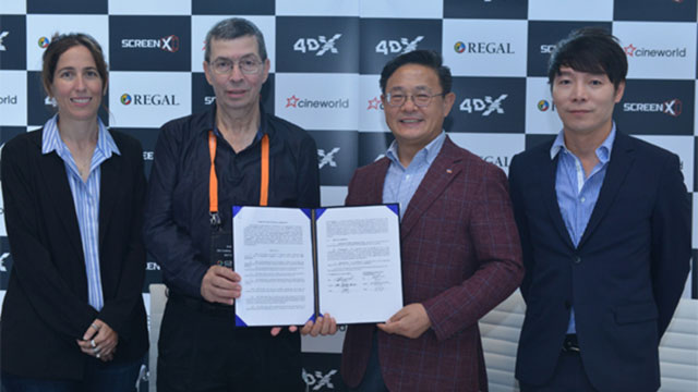 한국산 스크린X, 세계로 확산