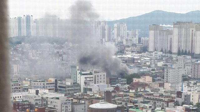 인천 남동구 고물상 화재…인명피해 없어