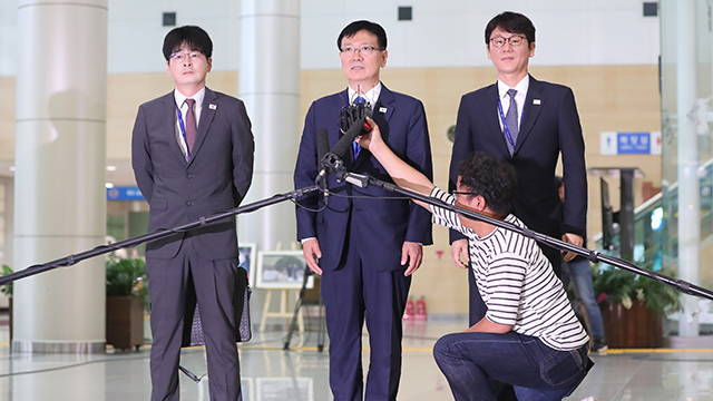 정상회담 선발대 평양 도착…공식수행원 숙소 백화원초대소