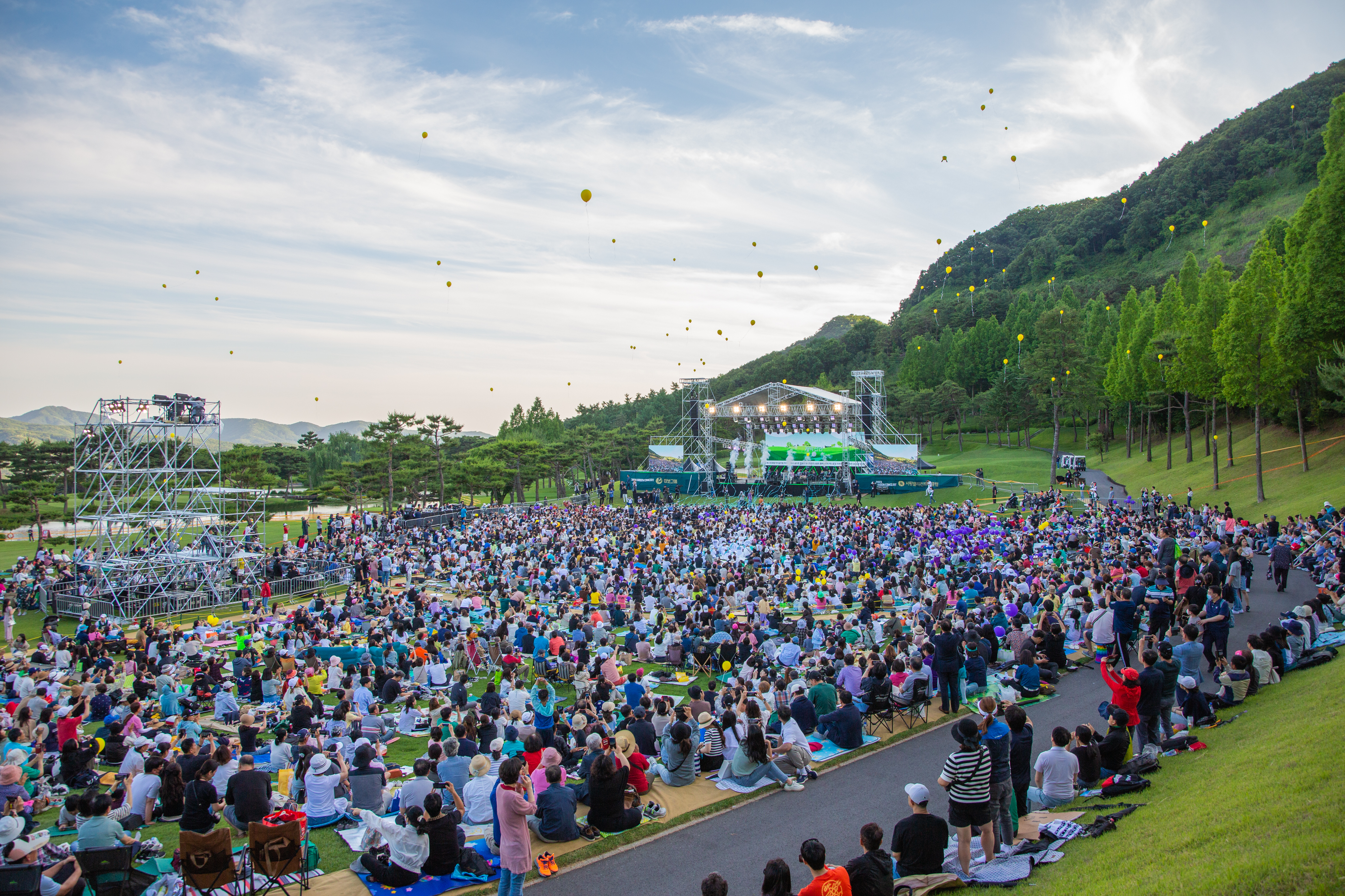 서원 밸리 자선 그린 콘서트( 사진 출처:대보그룹)