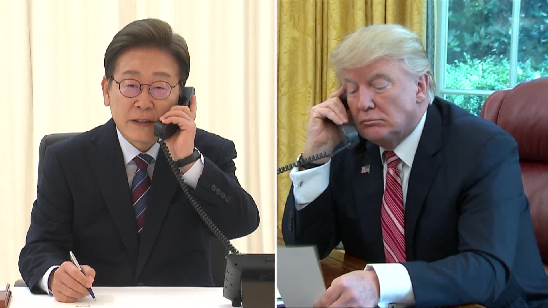 이 대통령, G7 정상회의 참석…한미 정상 첫 통화 “친밀감 확인”