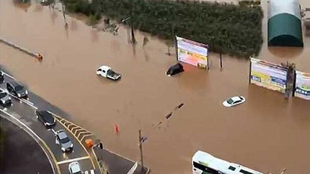 전국 16곳 홍수특보…금강 유역 하천 15곳 ‘심각’ 단계