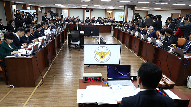 국회 행안위 국감서 ‘문다혜 음주운전·김 여사 마포대교’ 공방