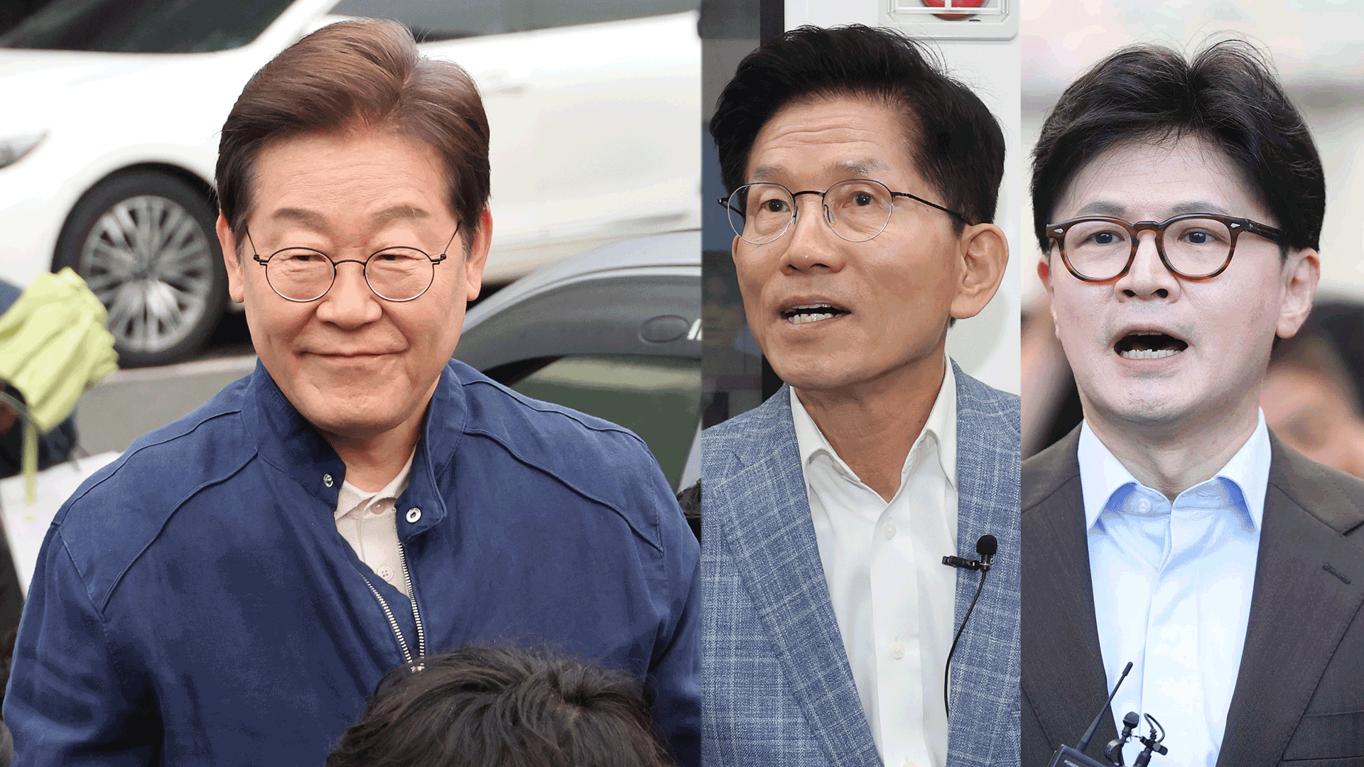 이재명, 강원 접경 지역 공략…김문수 ‘GTX’·한동훈 ‘PK’ 방문