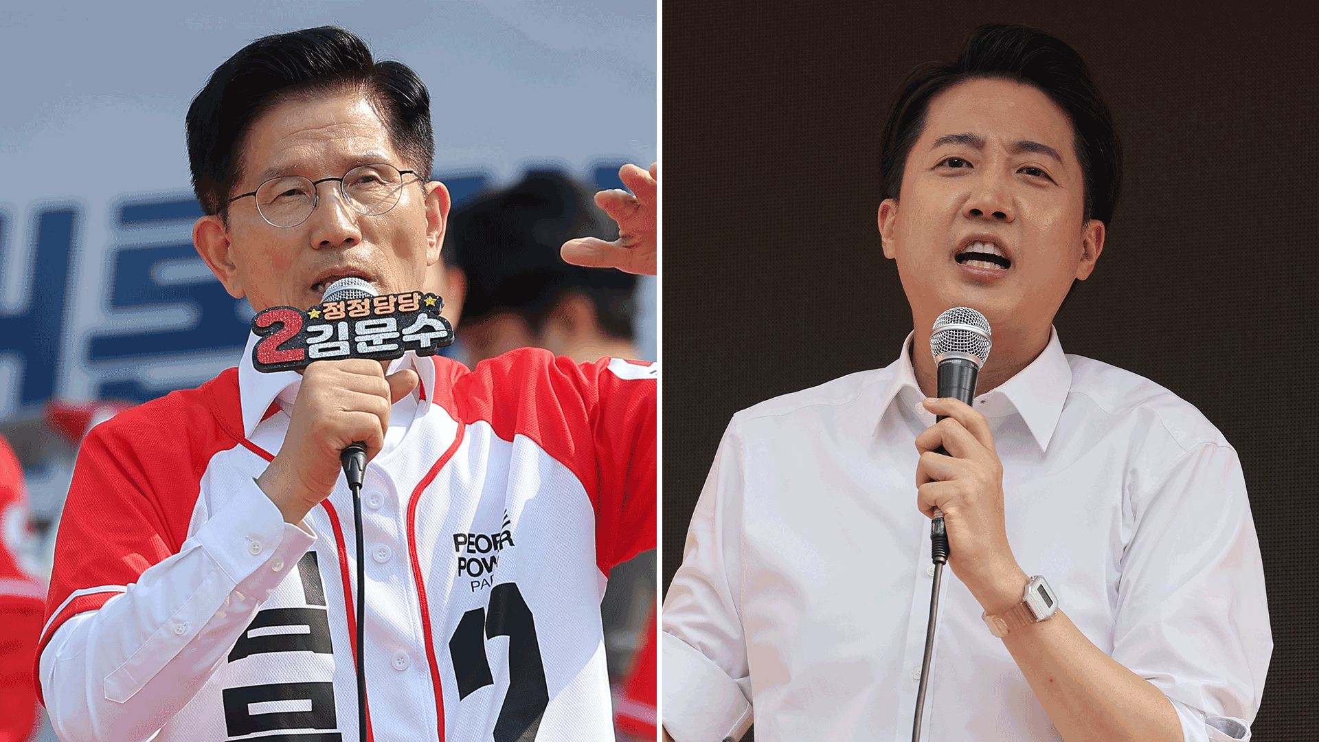김문수 “이재명 독재국가 막아야”…이준석 “다시 동탄의 기적”