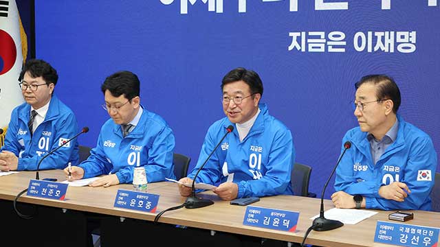 윤호중 “김문수, 내란 세력과 운명공동체”…‘인천상륙작전’ 슬로건도 비판