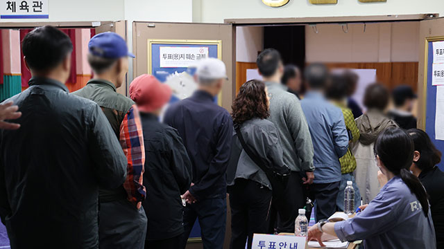 오전 8시 전국 투표율 5.7%…“20대 당시 5%보다 높아”