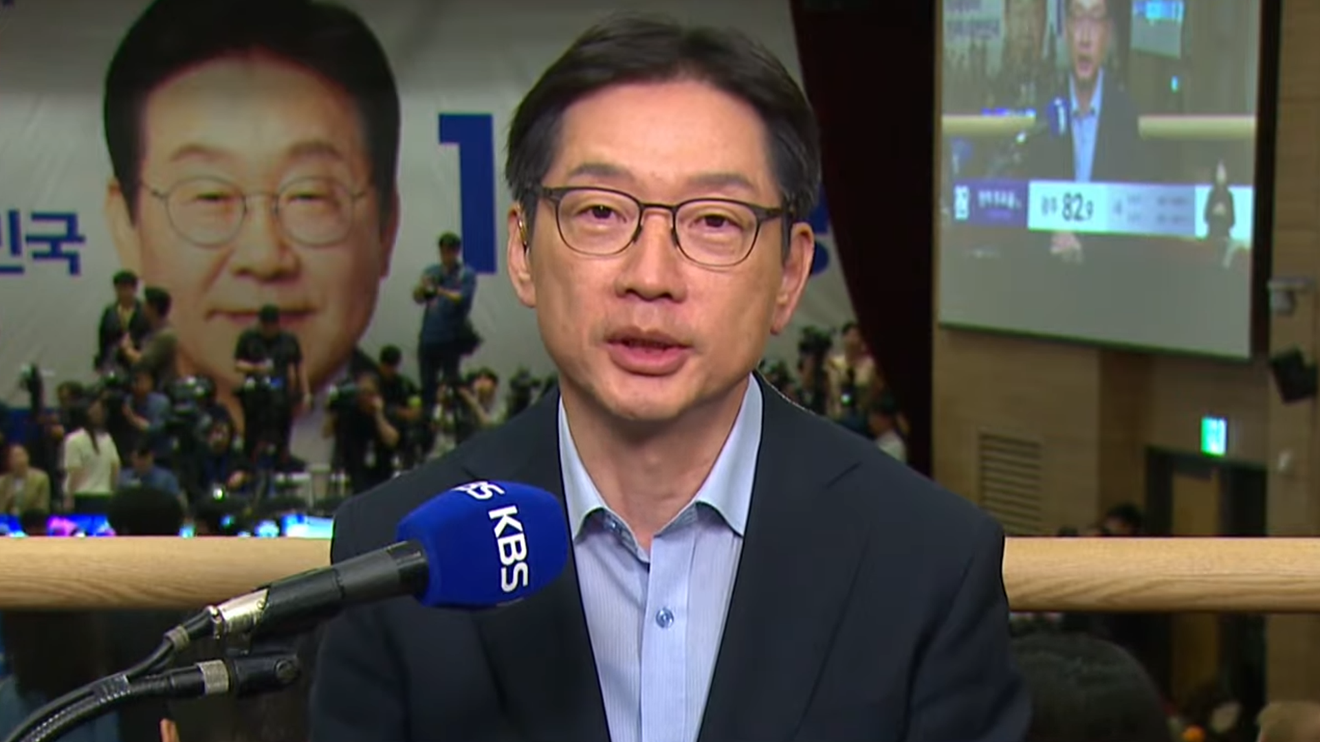 [현장연결] 더불어민주당 김경수 총괄선대위원장 이 시각 선대위 상황