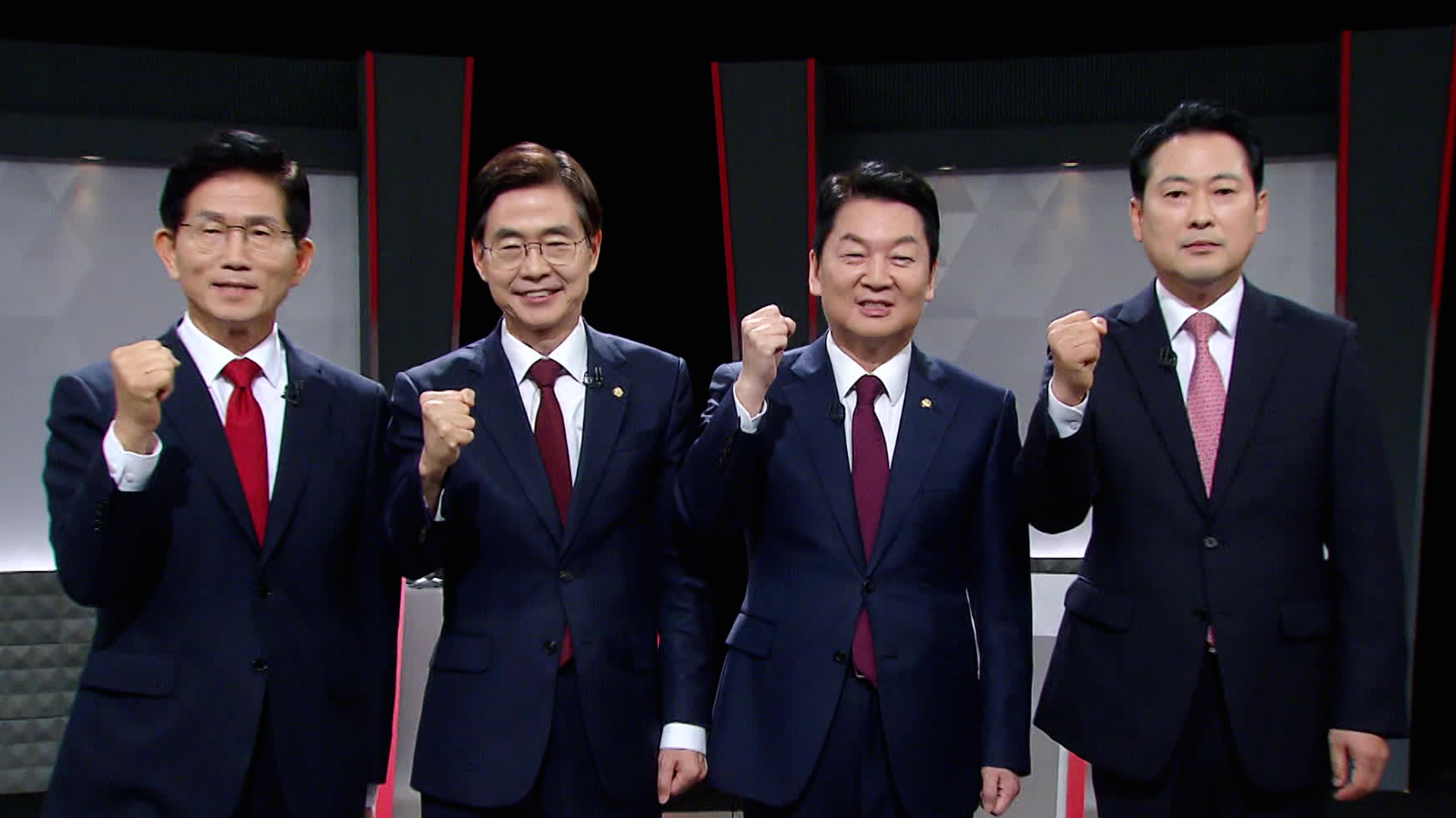 국민의힘 당대표 후보 2차 <br>TV토론…쇄신·특검 대응 격돌