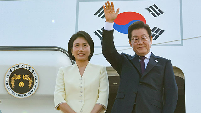 이 대통령, 일본으로 출국…3박 6일 미·일 순방 시작