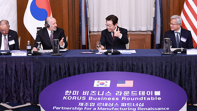 이 대통령, 한미 기업인 만나 “대한민국, 미 제조업 르네상스 달성 최적 파트너”